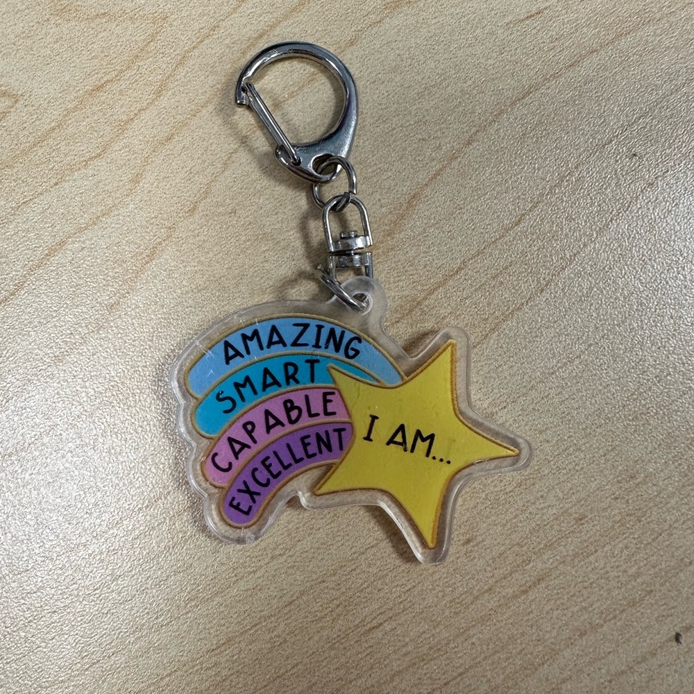 Colorful Star Keychain - Picture 2 of 2